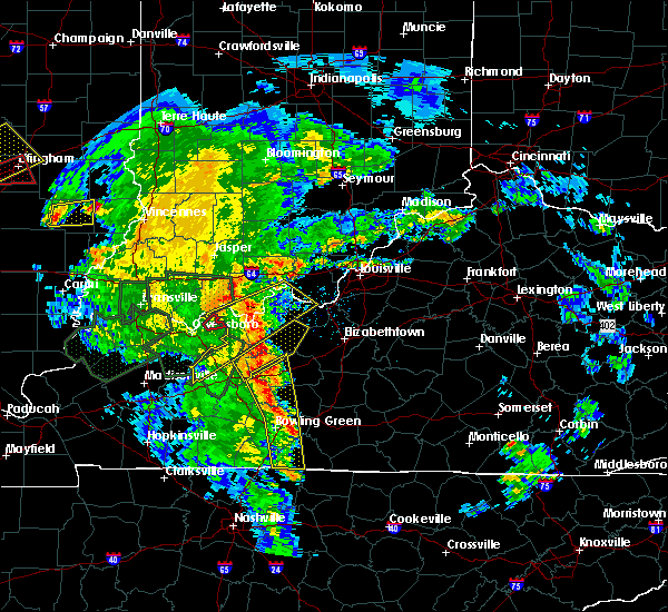 Interactive Hail Maps Hail Map for Caneyville, KY