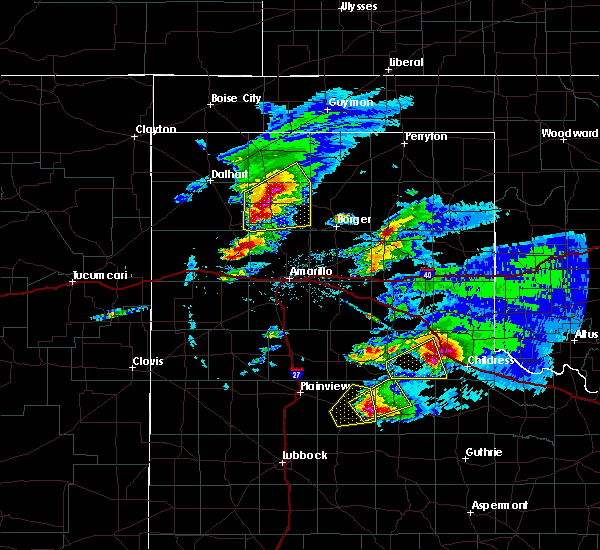 Interactive Hail Maps Hail Map for Dumas, TX