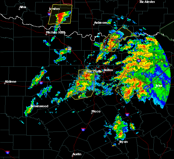 Interactive Hail Maps Hail Map for Denison, TX