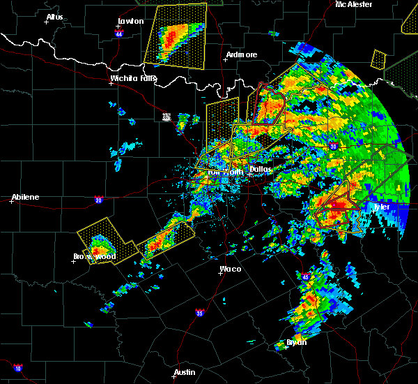 Interactive Hail Maps Hail Map for Denton, TX