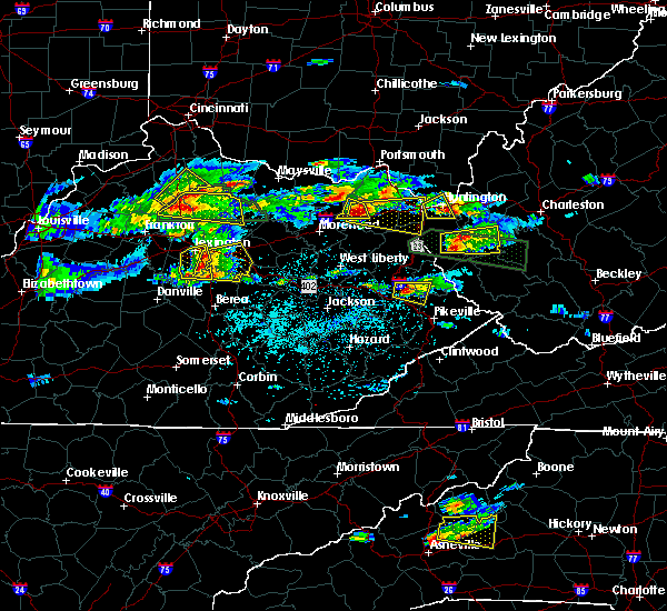 Interactive Hail Maps Hail Map for Olive Hill, KY