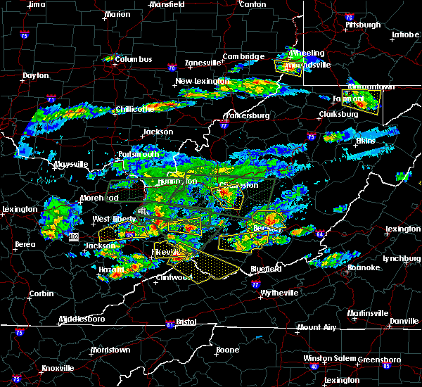 Interactive Hail Maps Hail Map for Chattaroy, WV