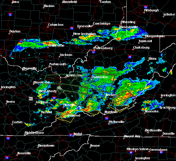 Interactive Hail Maps Hail Map for Anawalt, WV
