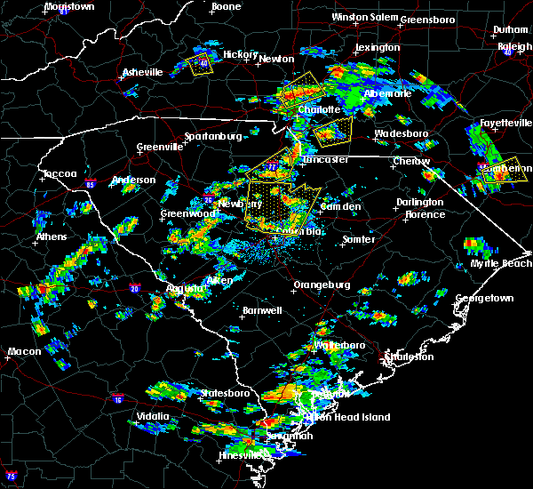 Interactive Hail Maps Hail Map for Monroe, NC