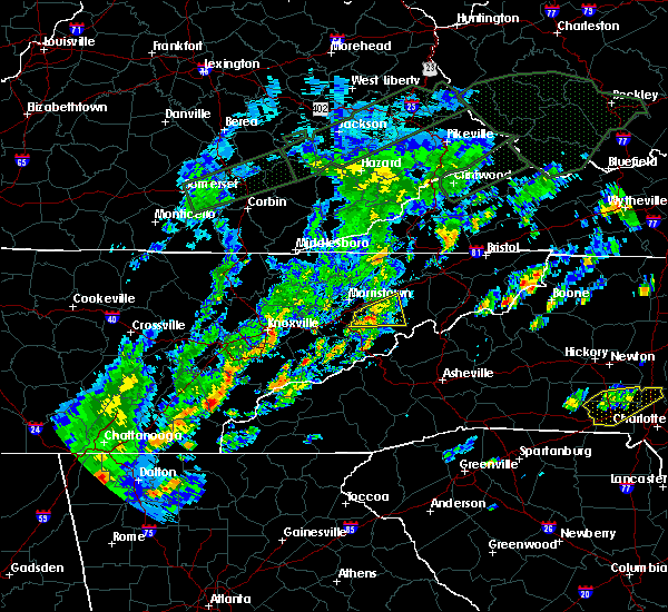 Interactive Hail Maps Hail Map for Greeneville, TN