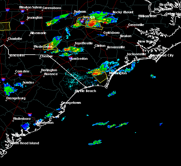 Interactive Hail Maps Hail Map for Leland, NC