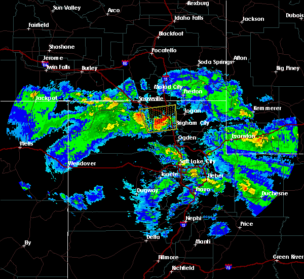 Interactive Hail Maps Hail Map for Garland, UT