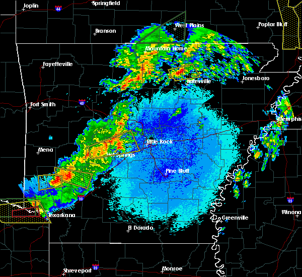 Interactive Hail Maps Hail Map for Hot Springs Village, AR