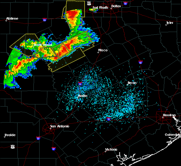Interactive Hail Maps Hail Map for Evant, TX
