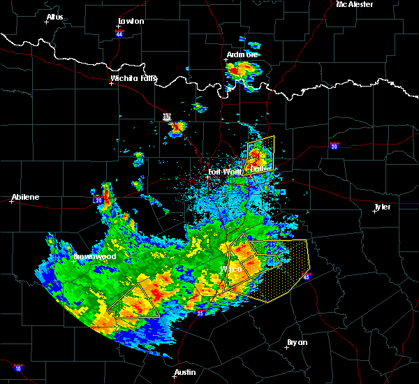 Interactive Hail Maps Hail Map for Mexia, TX