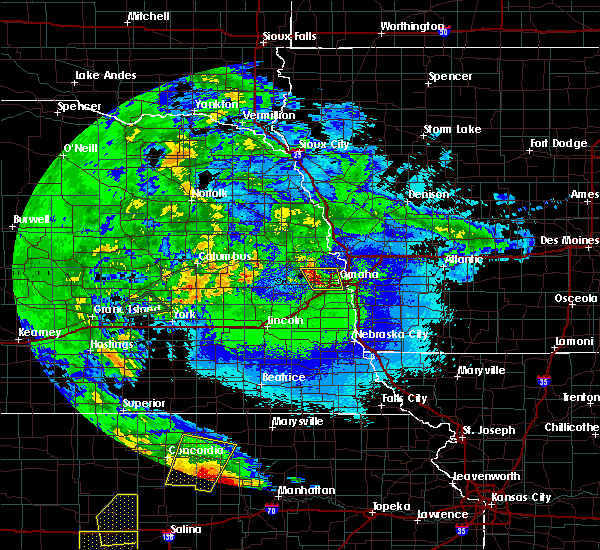 Interactive Hail Maps Hail Map for Bellevue, NE