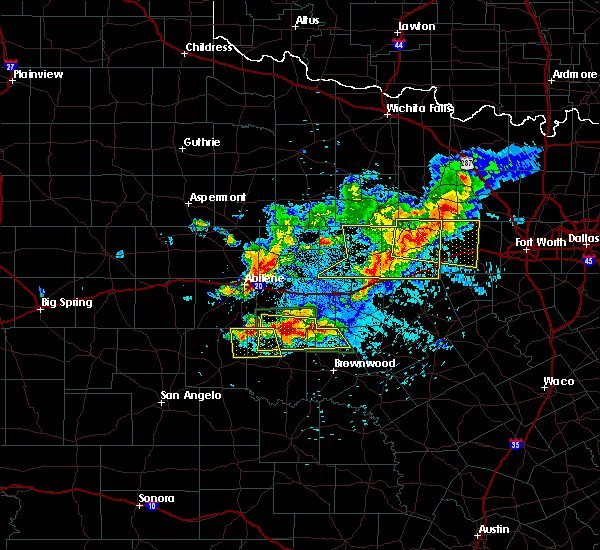 Interactive Hail Maps Hail Map for Coleman, TX