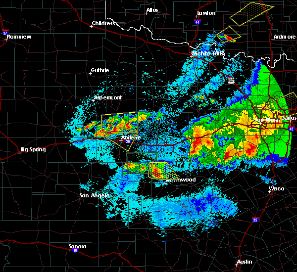 Interactive Hail Maps Hail Map for Clyde, TX