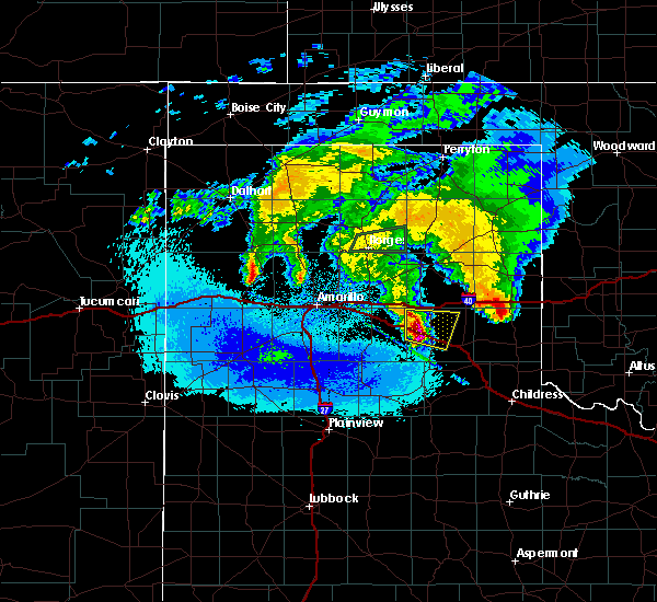 Interactive Hail Maps Hail Map for Clarendon, TX