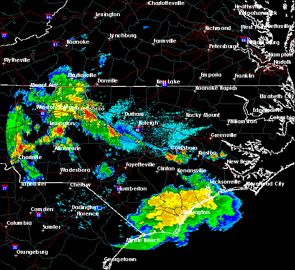 Interactive Hail Maps Hail Map for Greensboro, NC