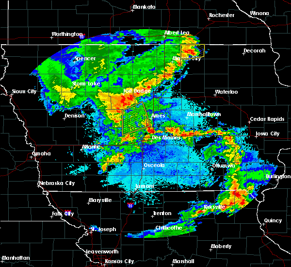 Ames Ia Weather Map Interactive Hail Maps Hail Map for Ames, IA