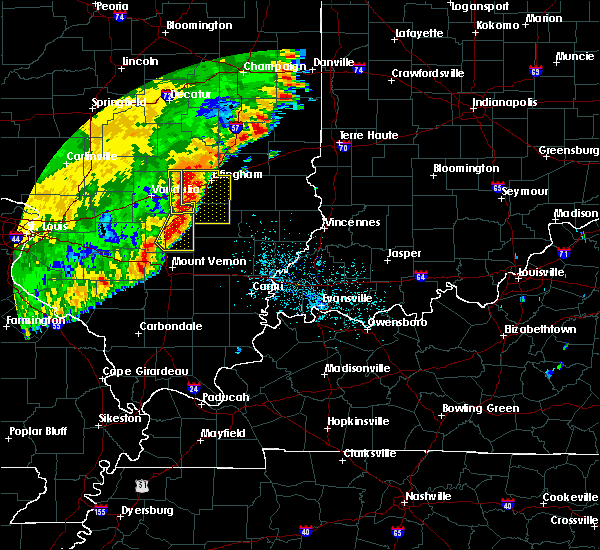 Interactive Hail Maps Hail Map for St. Elmo, IL