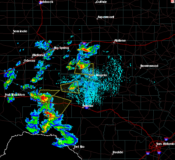 Interactive Hail Maps Hail Map for Ozona, TX