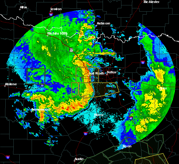 Interactive Hail Maps Hail Map for Granbury, TX