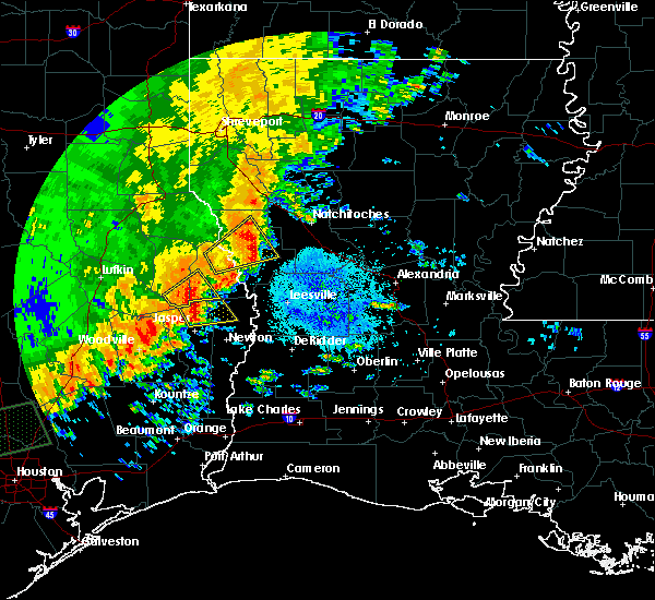 Interactive Hail Maps Hail Map for Jasper, TX