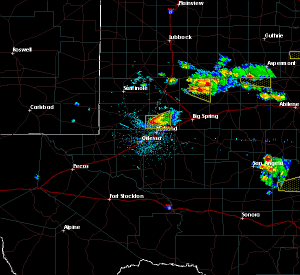 Interactive Hail Maps Hail Map for Midland, TX