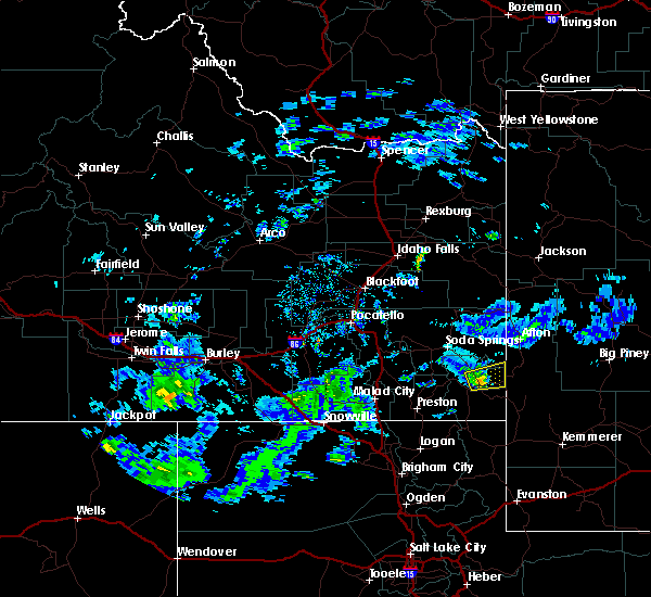 Interactive Hail Maps Hail Map for Bennington, ID