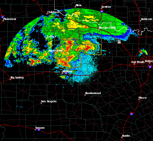 Interactive Hail Maps Hail Map for Abilene, TX