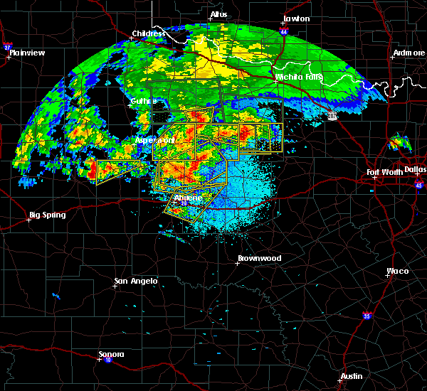 Interactive Hail Maps Hail Map for Abilene, TX