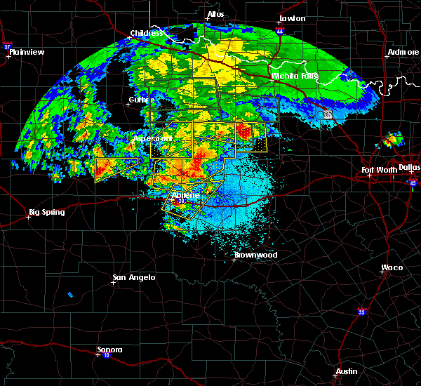 Interactive Hail Maps Hail Map for Abilene, TX