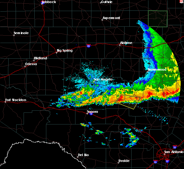 Interactive Hail Maps Hail Map for Menard, TX
