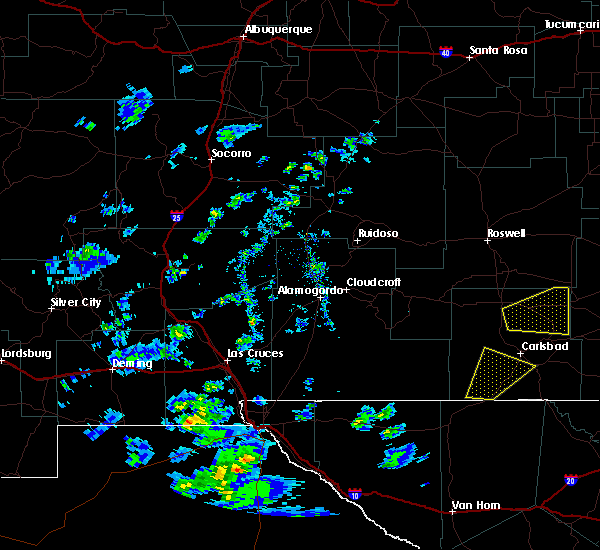 Interactive Hail Maps Hail Map for Carlsbad, NM
