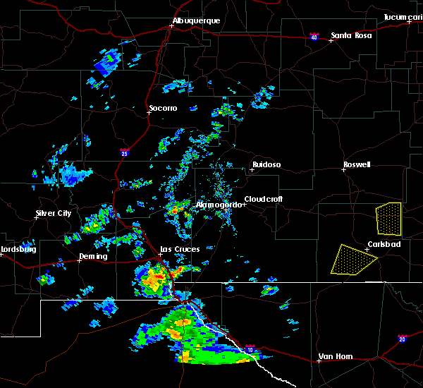 Interactive Hail Maps Hail Map for Carlsbad, NM