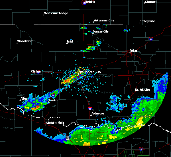 Interactive Hail Maps Hail Map for Edmond, OK