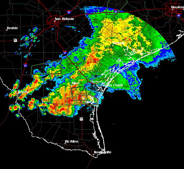 Interactive Hail Maps Hail Map for Kingsville, TX