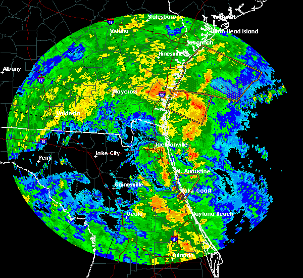 Interactive Hail Maps Hail Map for Palm Coast, FL