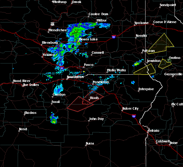 Interactive Hail Maps Hail Map for Ukiah, OR
