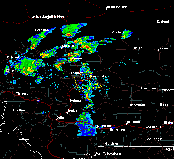 Interactive Hail Maps Hail Map for Fort Shaw, MT