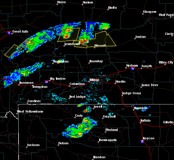 Interactive Hail Maps Hail Map for Grass Range, MT
