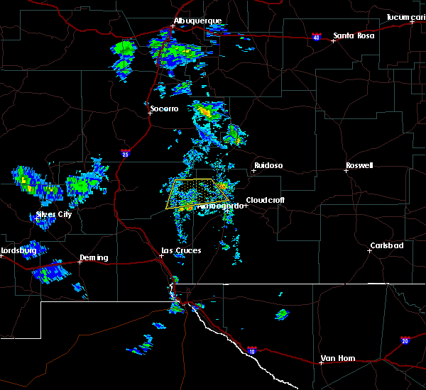 Interactive Hail Maps Hail Map for Tularosa, NM