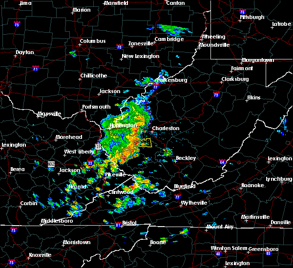 Interactive Hail Maps Hail Map for Chapmanville, WV