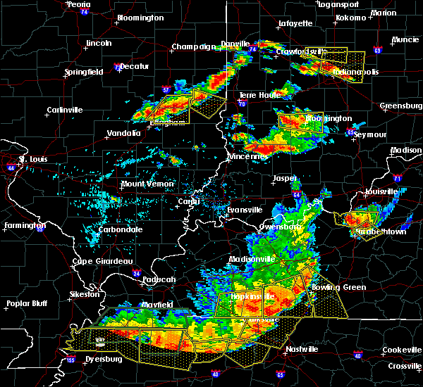 Interactive Hail Maps Hail Map for Alfordsville, IN