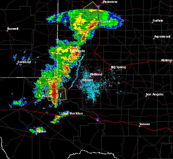 Interactive Hail Maps Hail Map for Wink, TX