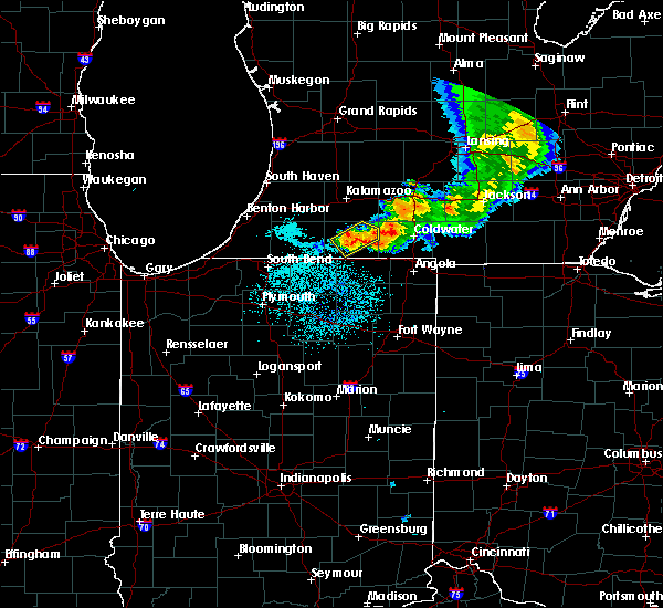 Interactive Hail Maps Hail Map for Centreville, MI