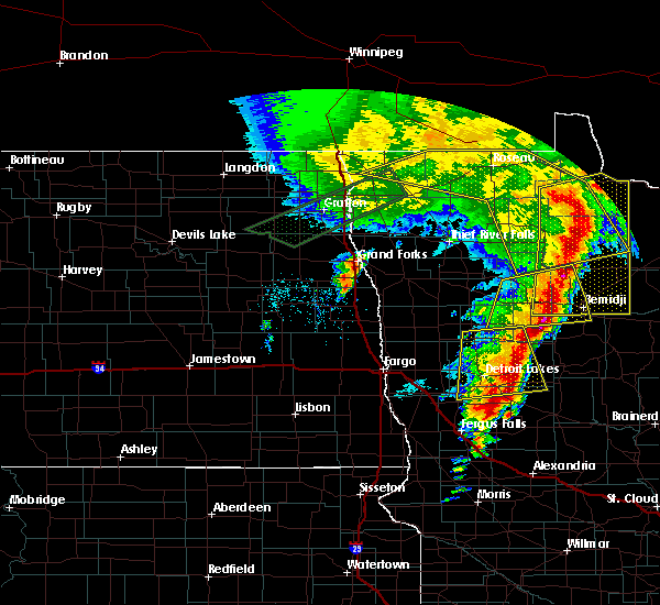 Interactive Hail Maps Hail Map for Baudette, MN