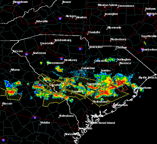 Interactive Hail Maps Hail Map for Santee, SC