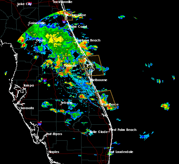Interactive Hail Maps Hail Map for Port St. John, FL