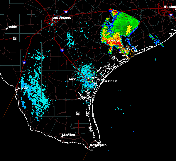Interactive Hail Maps Hail Map for Point Comfort, TX