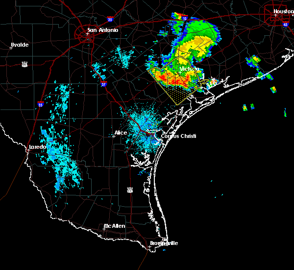 Interactive Hail Maps Hail Map for Bloomington, TX