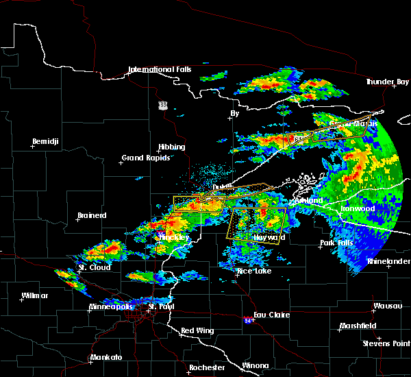 Interactive Hail Maps Hail Map for Lutsen, MN