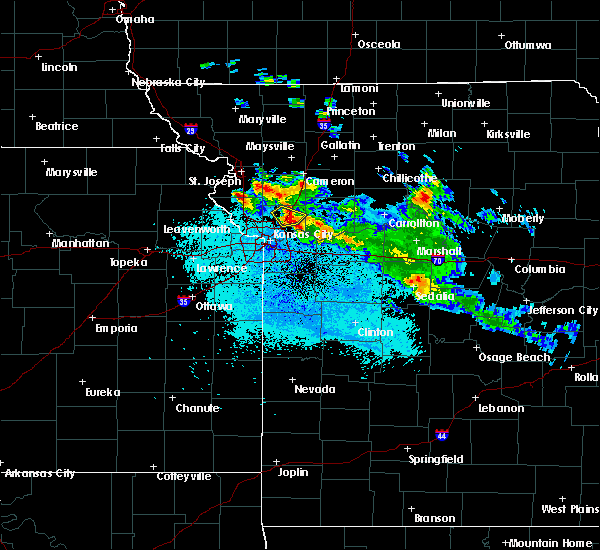 Interactive Hail Maps Hail Map for Dearborn, MO